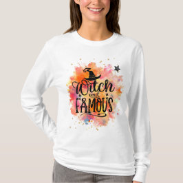 Camiseta Bruja de Halloween y Famosa