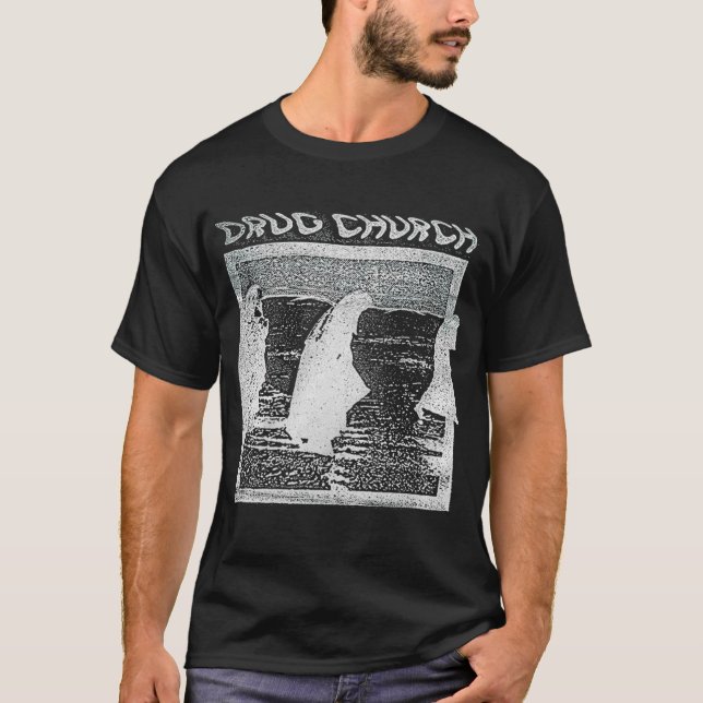 Camiseta Bruja de la Iglesia de las Drogas (Anverso)