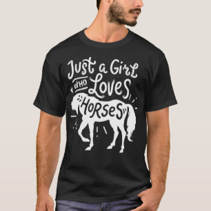 Camiseta Bruja de los animales del caballo Lover