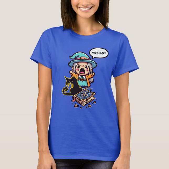 Camiseta Bruja de maldición suave (Anverso)