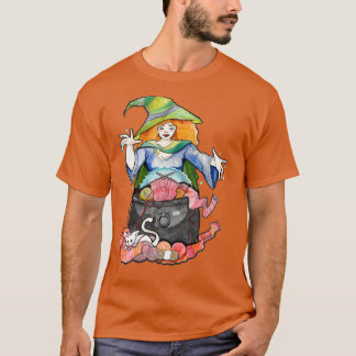 Camiseta Bruja de punto