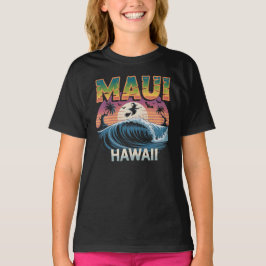 Camiseta Bruja de surf en Broom Maui Hawaii Halloween