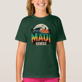 Camiseta Bruja de surf en Broom Maui Hawaii Halloween