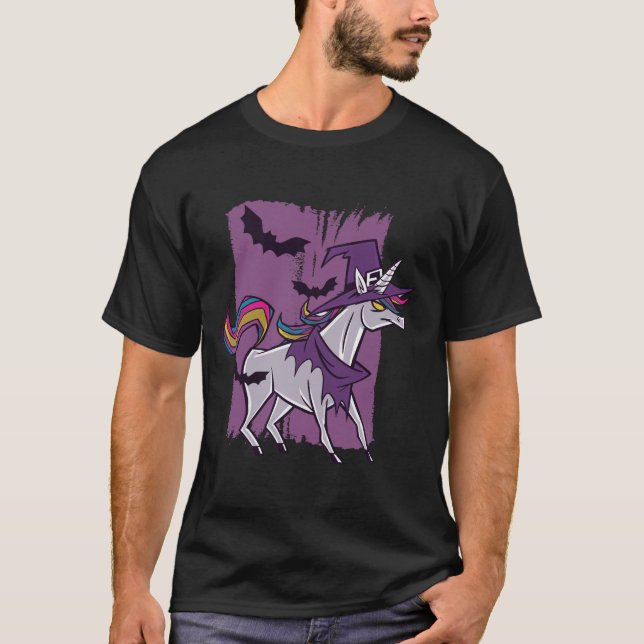 Camiseta Bruja de Unicorn (Anverso)