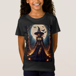 Camiseta Bruja del bosque steampunk de Halloween