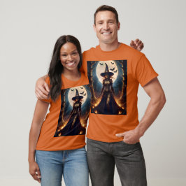 Camiseta Bruja del bosque steampunk de Halloween