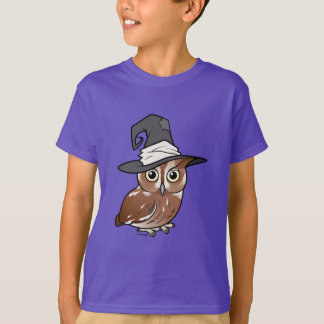 Camiseta Bruja del búho de chillido de Birdorable