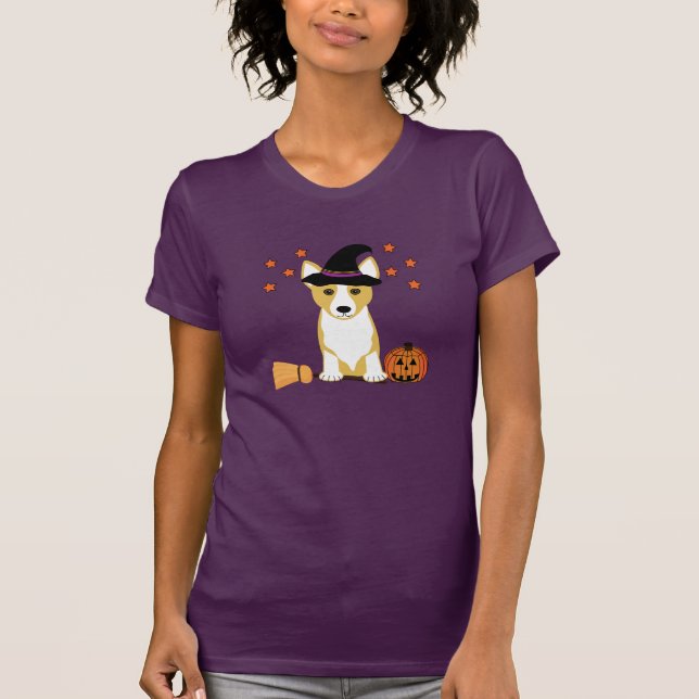 Camiseta Bruja del Corgi (Anverso)