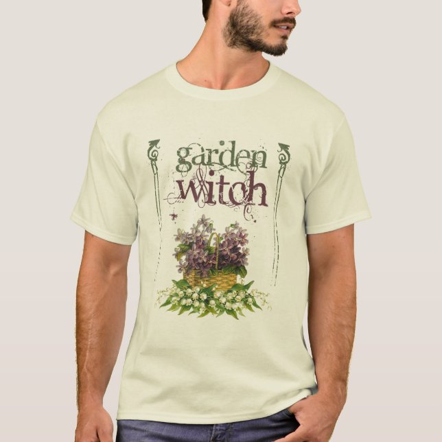Camiseta Bruja del jardín (Anverso)