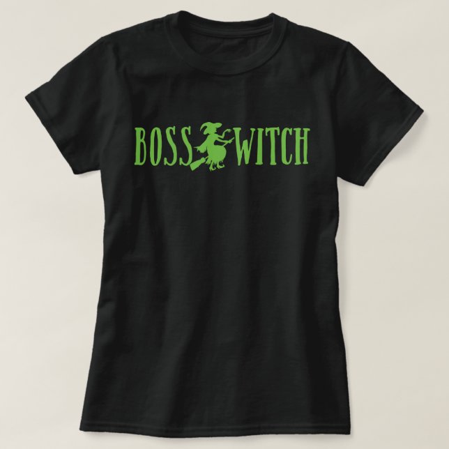 Camiseta Bruja del jefe (Diseño del anverso)