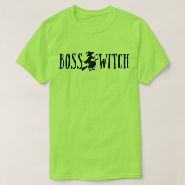 Camiseta Bruja del jefe (Diseño del anverso)