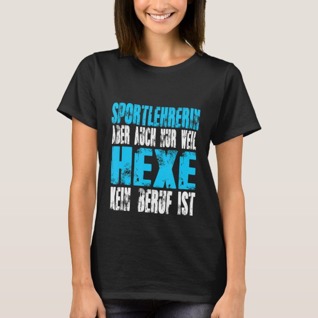 Camiseta bruja del profesor de deportes (Anverso)