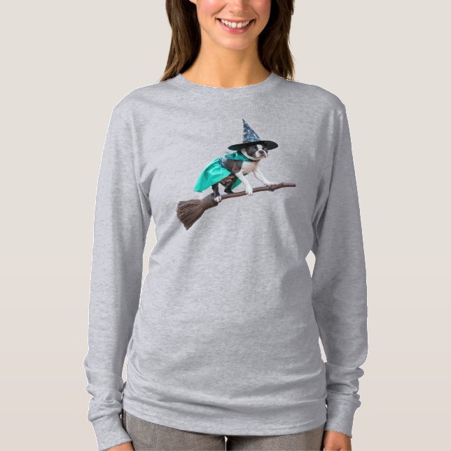 Camiseta Bruja del terror de Boston (Anverso)