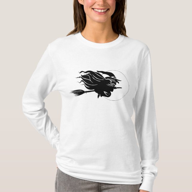 Camiseta Bruja del vuelo (Anverso)