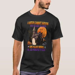 Camiseta Bruja En El Vino Que Necesita Una Compañía De Hall