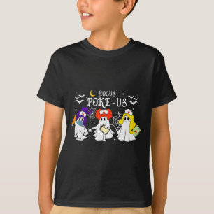 Camiseta Bruja Enfermera Hocus Ke-us Halloween Técnico de L