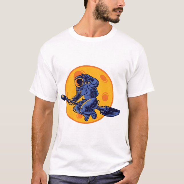 Camiseta Bruja Espacial (Anverso)