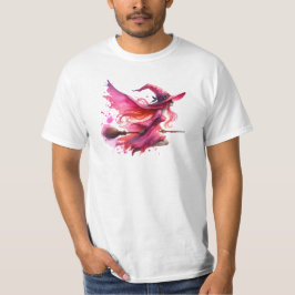 Camiseta bruja fantasma de halloween