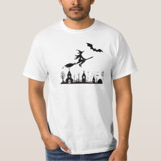 Camiseta bruja, fantasmas