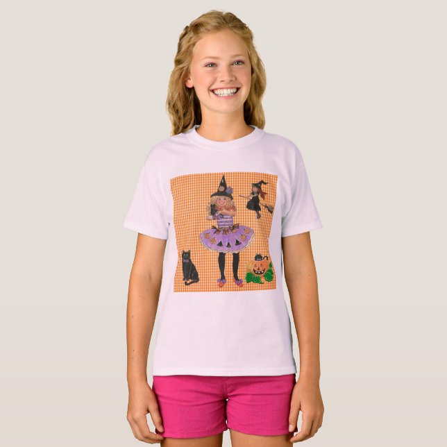 Camiseta Bruja feliz (Anverso completo)