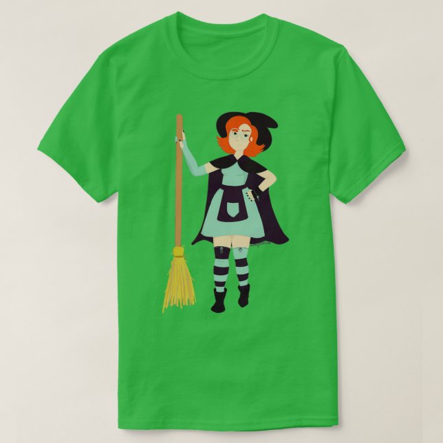 Camiseta Bruja forestal (Diseño del anverso)
