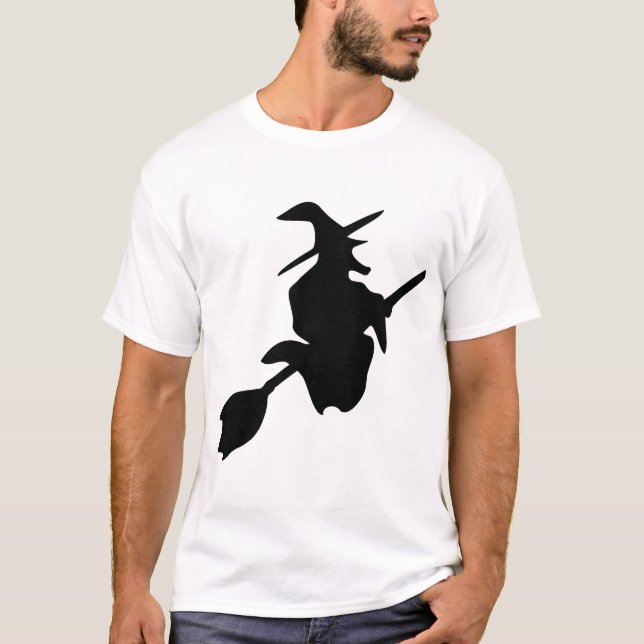 Camiseta bruja halloween (Anverso)