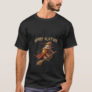Camiseta Bruja Hechicera Perezosa Parodia Slother Mujer a