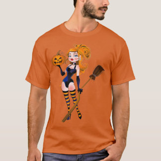 Camiseta Bruja malvada de Halloween