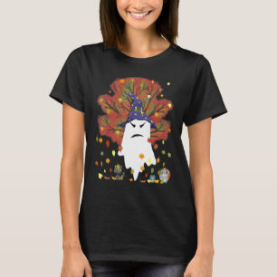 Camiseta Bruja Malvada Fantasma Gato Negro Búhos Halloween