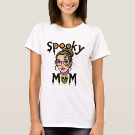 Camiseta Bruja Mamá Divertida de Halloween Espeluznante