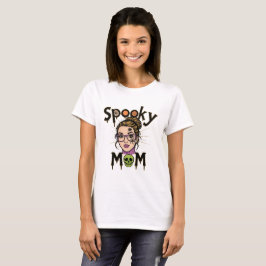 Camiseta Bruja Mamá Divertida de Halloween Espeluznante