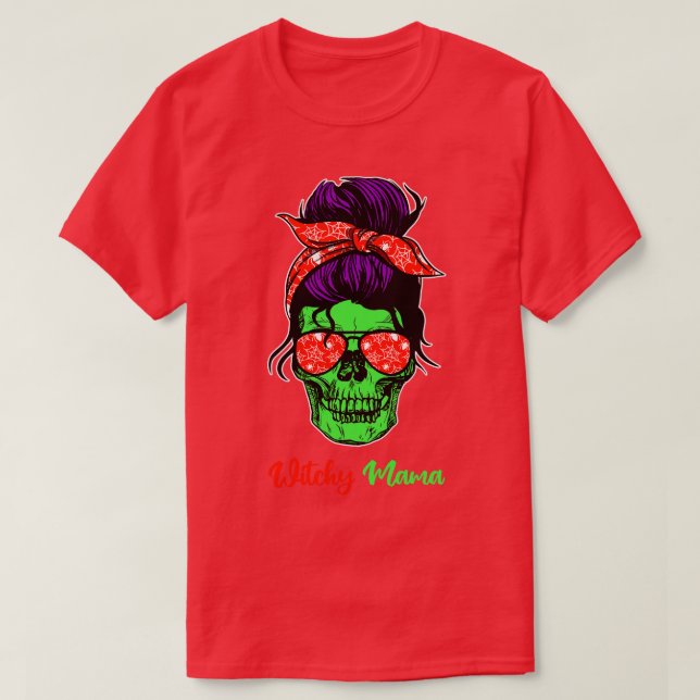 Camiseta Bruja Mamá VI (Diseño del anverso)