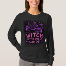 Bruja Mejor Tenga Mi Caramelo Gráfico de Halloween