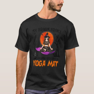 Camiseta Bruja Mi Escoba Se Rompió Así Que Ahora Monto Una