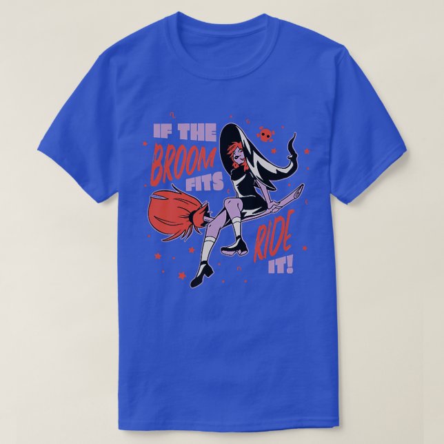 Camiseta Bruja moderna si la sala se adapta a su viaje (Diseño del anverso)