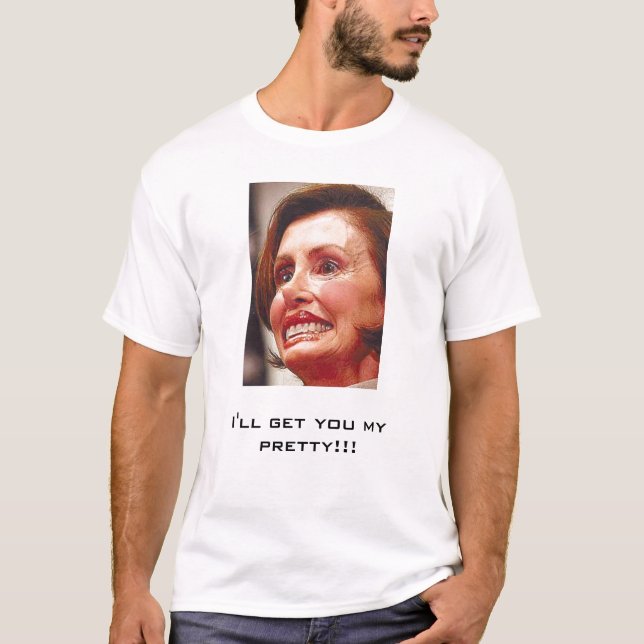 Camiseta Bruja Pelosi-Traviesa de Nancy (Anverso)