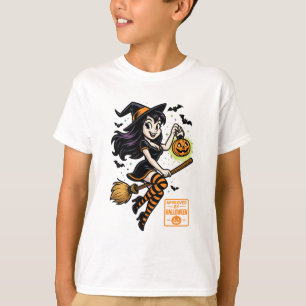 Camiseta Bruja personalizado - Aprobada por Halloween