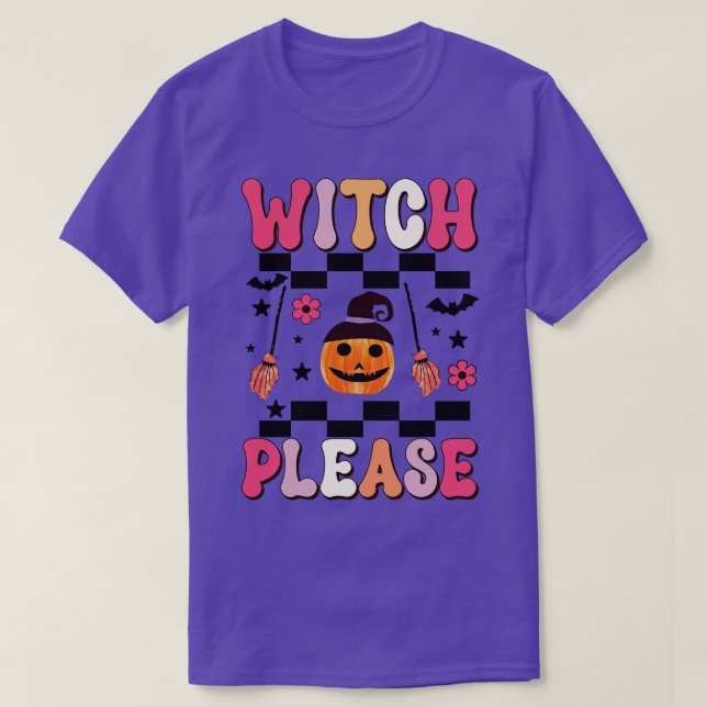 Camiseta Bruja, por favor (Diseño del anverso)