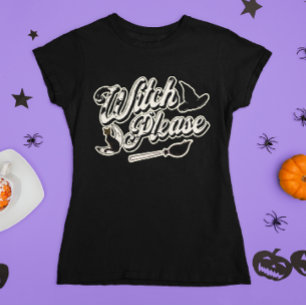 Camiseta Bruja, por favor   Cita divertida de Halloween
