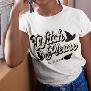 Camiseta Bruja, por favor   Cita divertida de Halloween