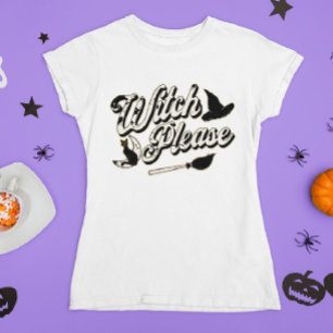 Camiseta Bruja, por favor   Cita divertida de Halloween