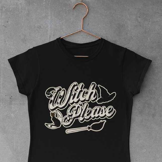 Camiseta Bruja, por favor | Cita divertida de Halloween (Subido por el creador)