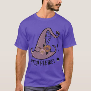 Camiseta Bruja Por Favor Funny Halloween PEGATINA regalo pa