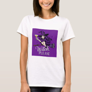 Camiseta Bruja, por favor - Gracioso diseño de Halloween pa