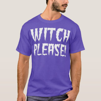 Camiseta Bruja Por Favor Halloween 6725