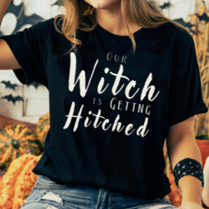 Camiseta Bruja que se casa Fiesta de Despedida de Halloween