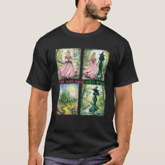 Camiseta Bruja Rosa Combina Bien Con Bruja De Halloween Ver