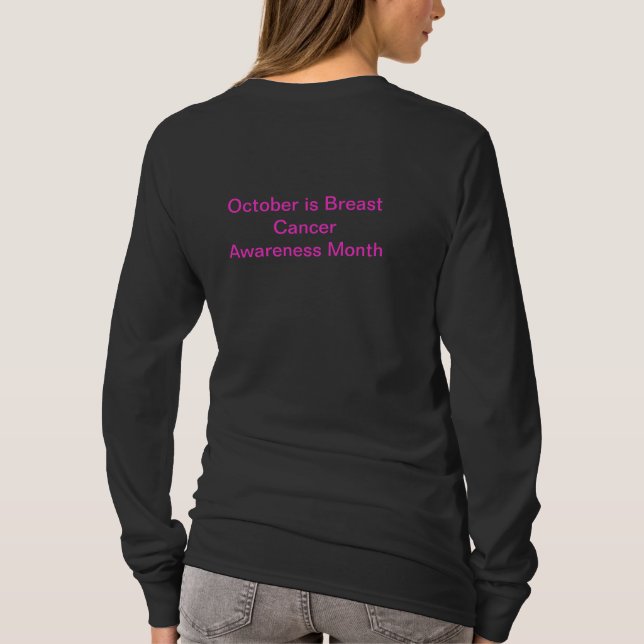 Camiseta Bruja rosada de Halloween (Reverso)