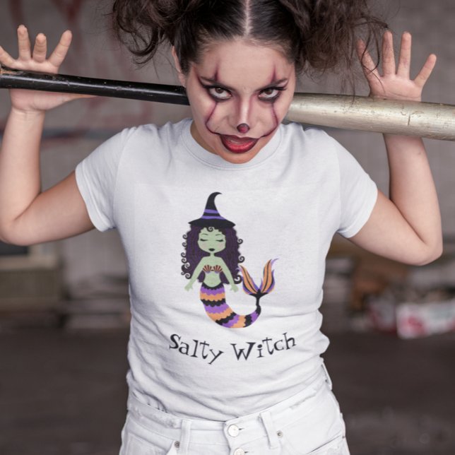 Camiseta Bruja Salada Halloween Sirena (Subido por el creador)