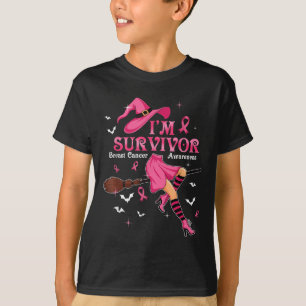 Camiseta Bruja Soy Una Superviviente Halloween Conciencia D